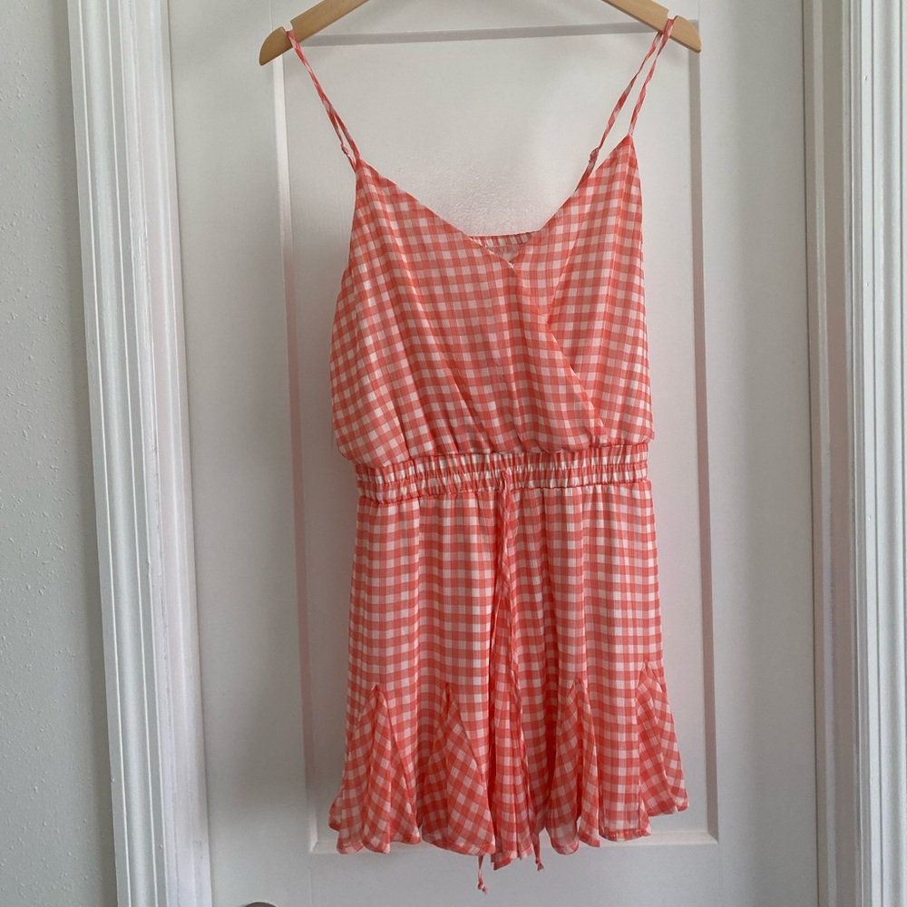 Checkered Romper